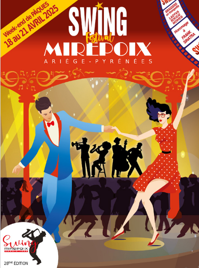 Affiche festival swing 2025