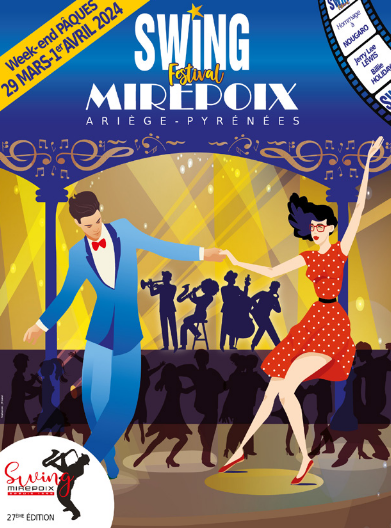 Affiche festival swing 2024
